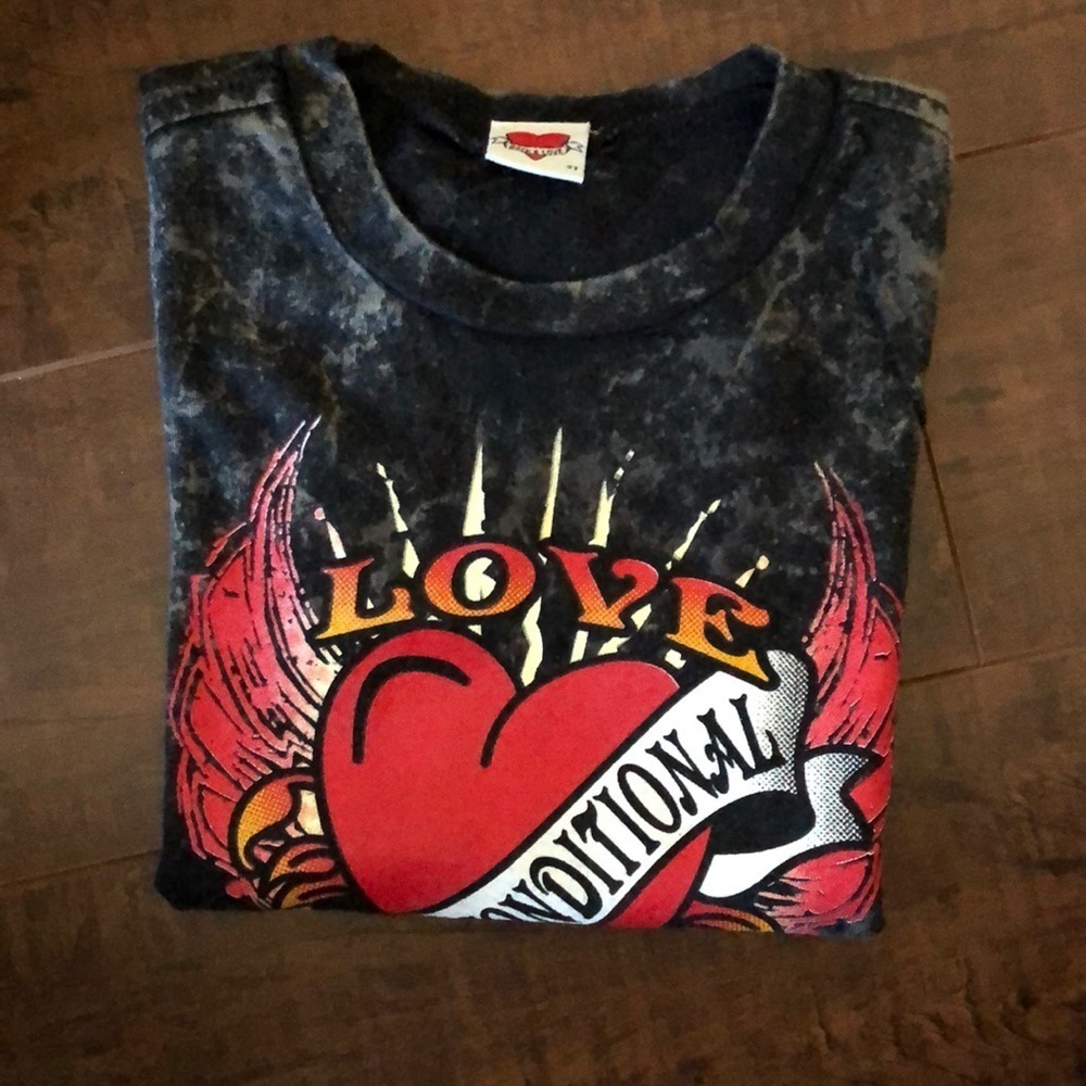 Love Unconditional kids short sleeve